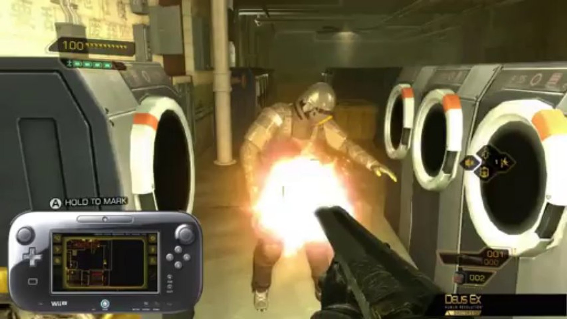 Deus Ex Human Revolution Directors Cut - Wii U gameplay - Vidéo Dailymotion