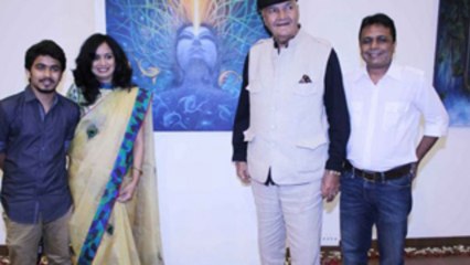Prem Chopra Inaugurates Art Show Krishnansh By Rakhi Baid !