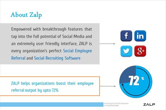 Benefits of Employee Referral Program: Zalp
