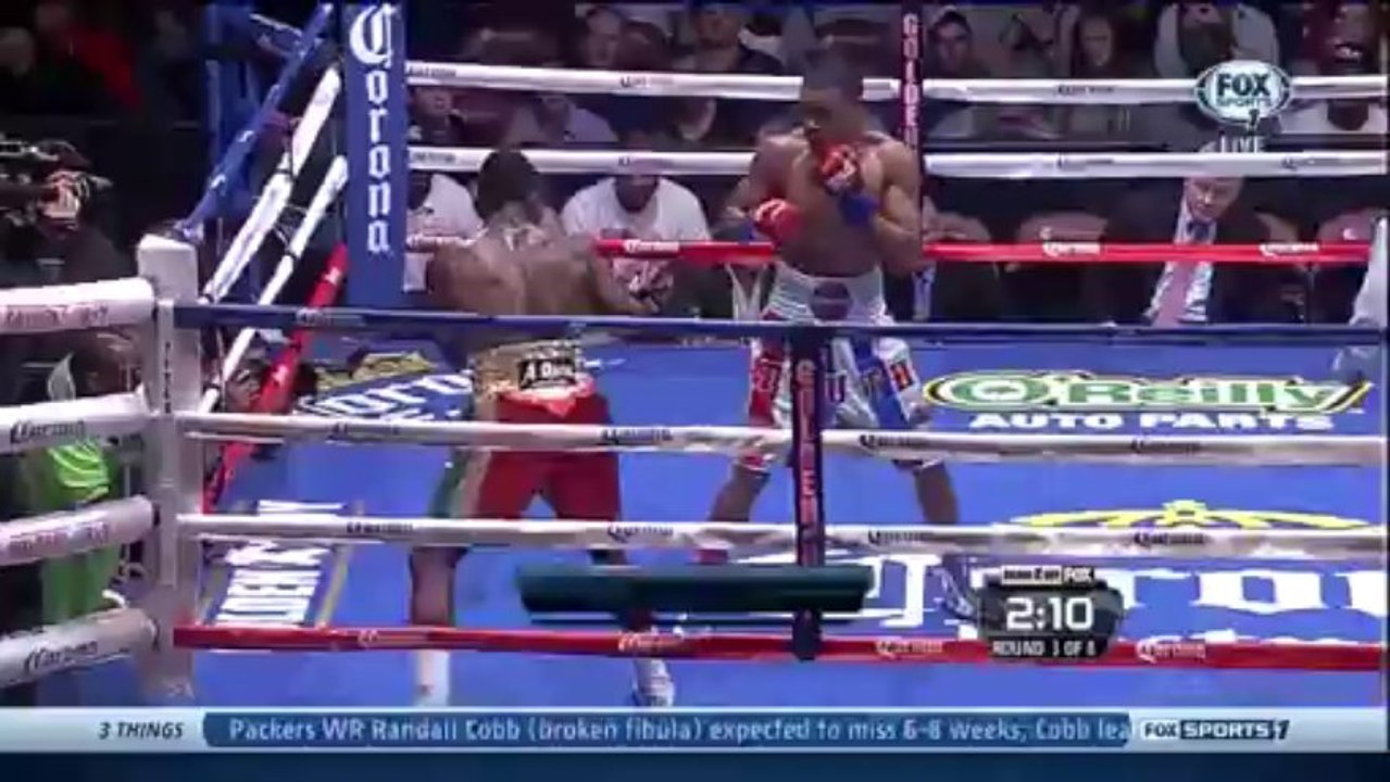 Errol Spence vs Emmanuel Lartei Lartey 2013-10-14