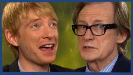 Bill Nighy & Domhnall Gleeson | Alles eine Frage der Zeit Interview