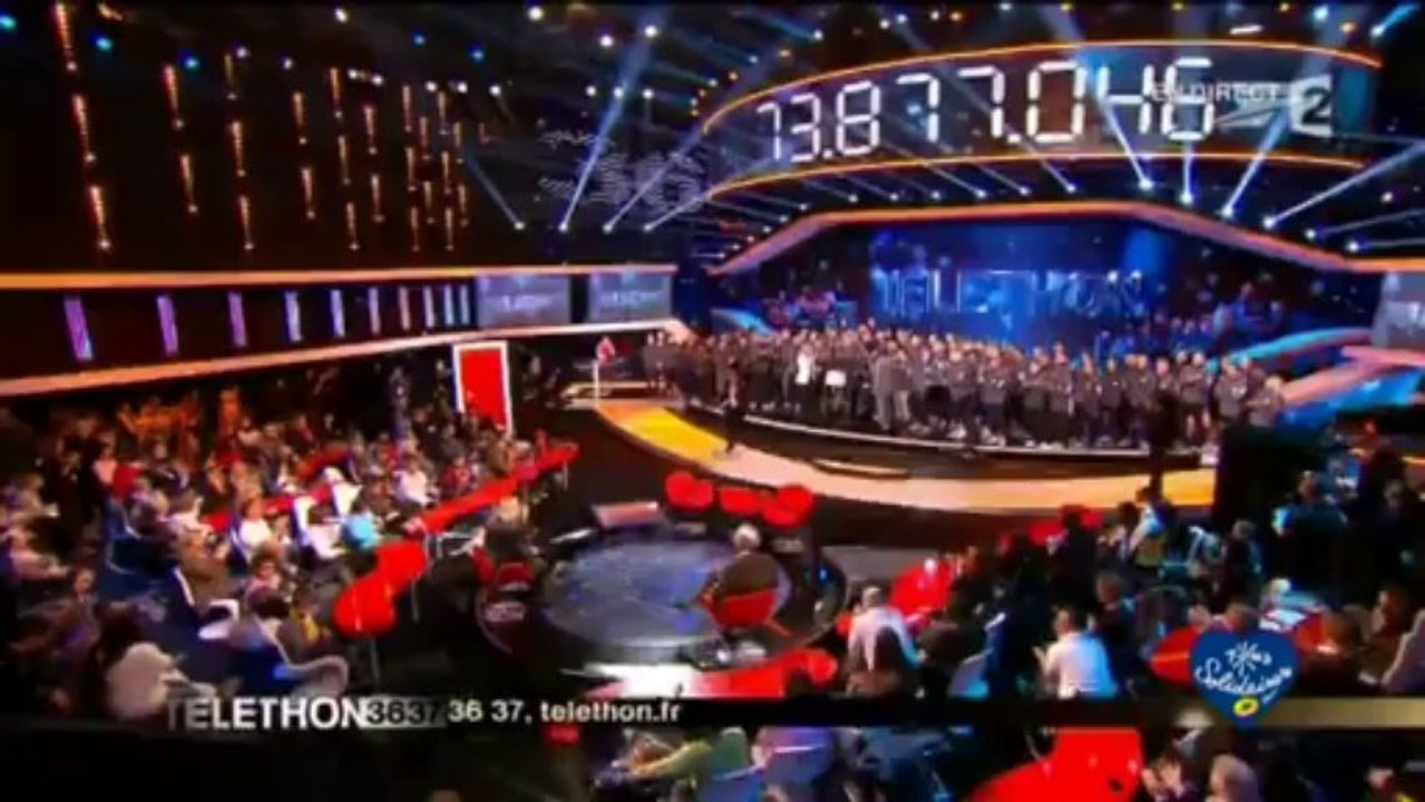 Le défi des Postiers lors du Téléthon 2012 / Groupe La Poste - Tous formidables - Tous solidaires