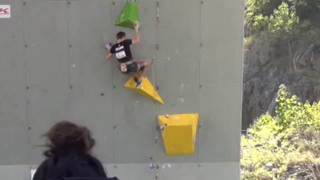 2013 - Loïc Timmermans - 1/2 finale Coupe du Monde d'escalade Mopko