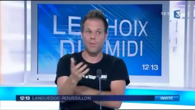 Rémi Gaillard est l'invité du journal de midi du 16 octobre 2013