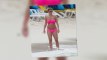 Coleen Rooney Stuns in a Neon Pink Bikini in Barbados