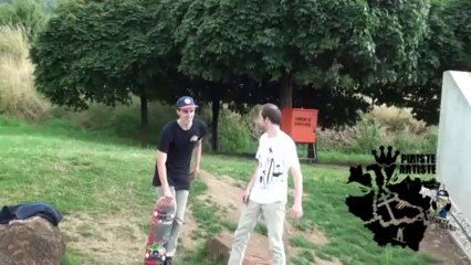Villion anthony and Mirjolet Rudy Skateboarding !