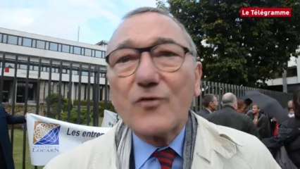 Saint-Brieuc. Ecotaxe : les entreprises dans la rue