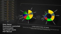 Infographics HD Expression Controlled Pie Chart - After Effects Template