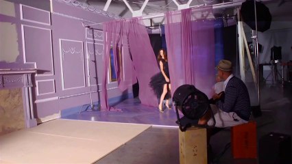 Adriana Lima for Victoria’s Secret Night Fragrance Campaign (Behind the Scenes)
