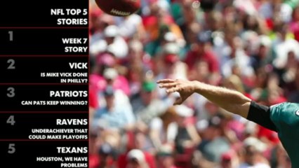 Top 5 Storylines for Week 7 in NFL