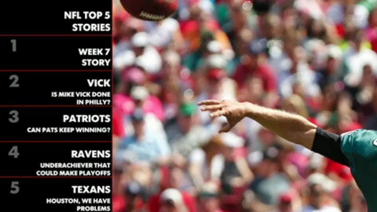 Top 5 Storylines for Week 7 in NFL
