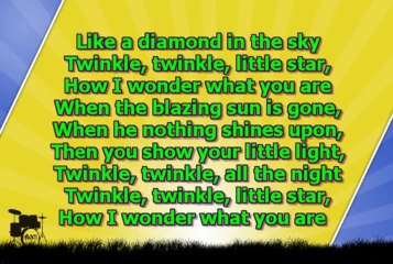 Karaoke for kids - Twinkle twinkle little star - key +3
