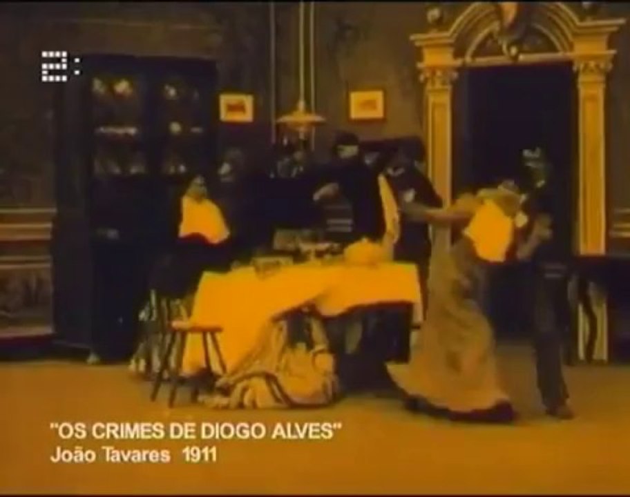 CINEMA MUDO PORTUGUÊS - 1911 - «OS CRIMES DE DIOGO ALVES»