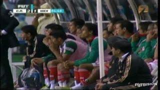 Últimos minutos del partido Costa Rica vs México 2-1 con la narración de TV Azteca