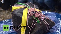 Russian Meteor Recovered: Giant chunk lifted from lakebed