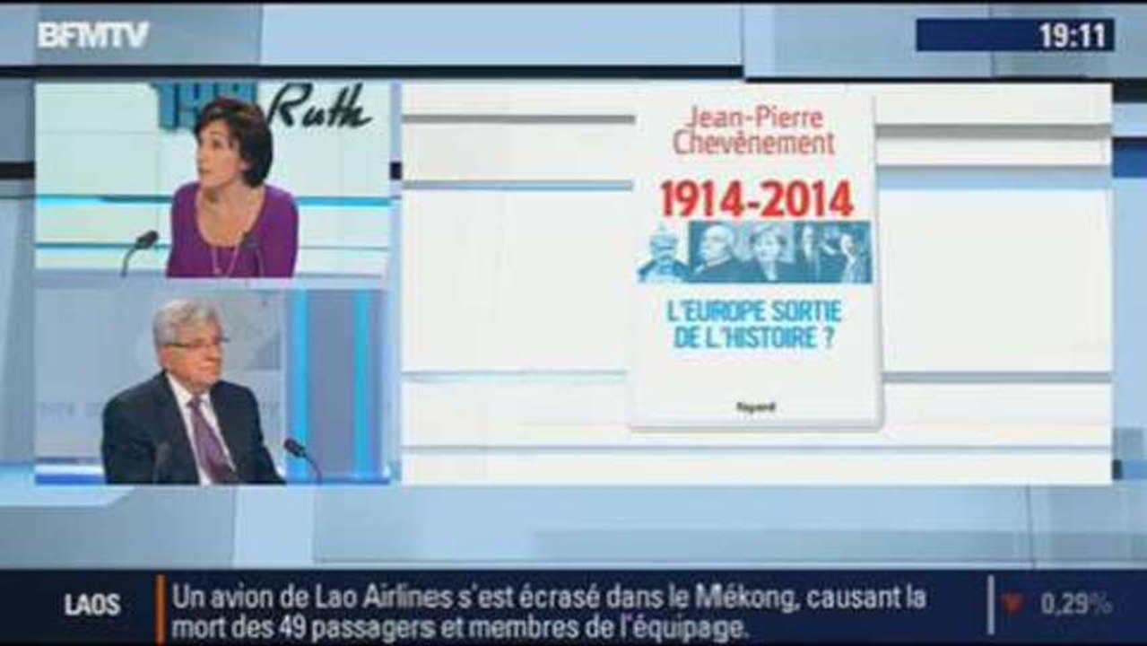 Jean-Pierre Chevènement: l'invité de Ruth Elkrief - 16/10