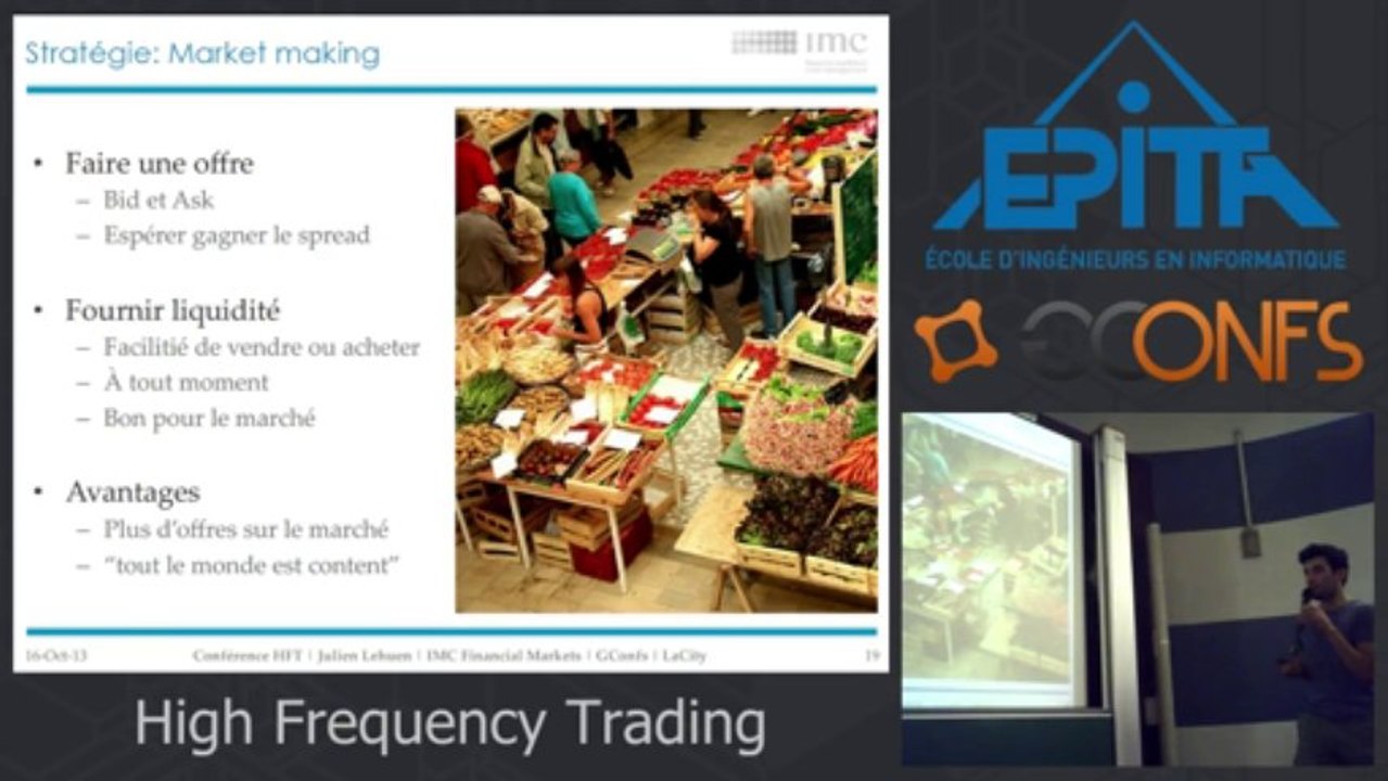 Conférence High Frequency Trading