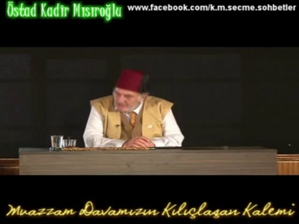 Her İslami hükmün adapla alakası vardır, Üstad Kadir Mısıroğlu