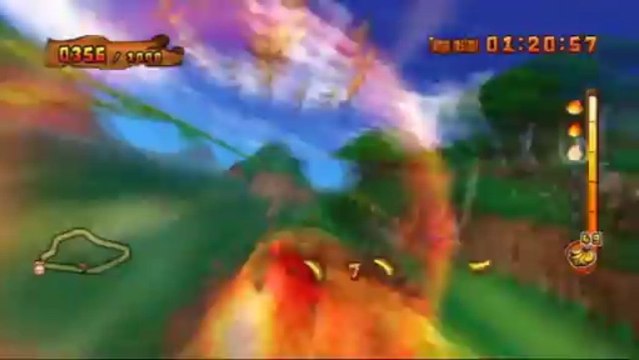 Donkey Kong : Jet Race - Défis de Candy - Niveau 4 - Défi #27 : Bananes à tout prix !