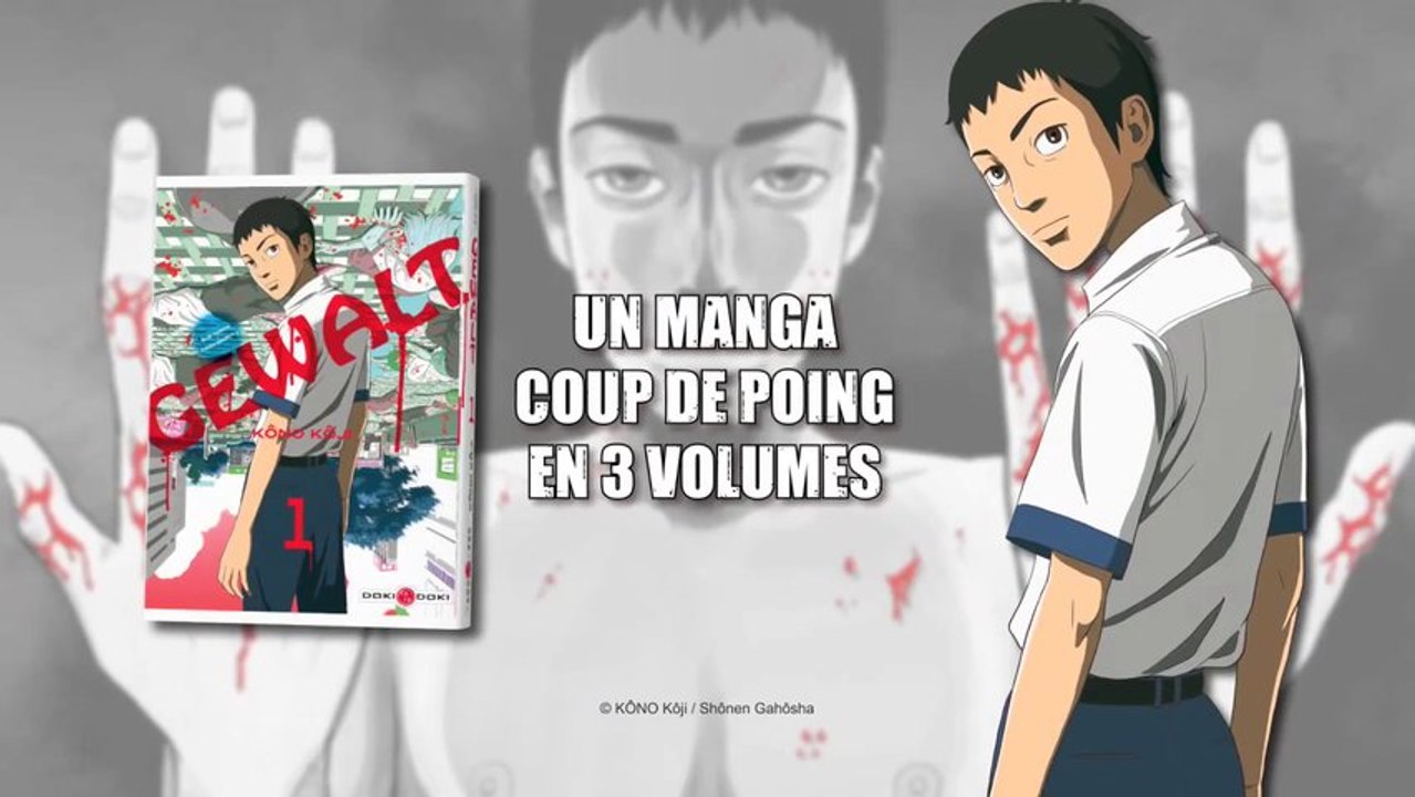 Bande annonce du manga Gewalt