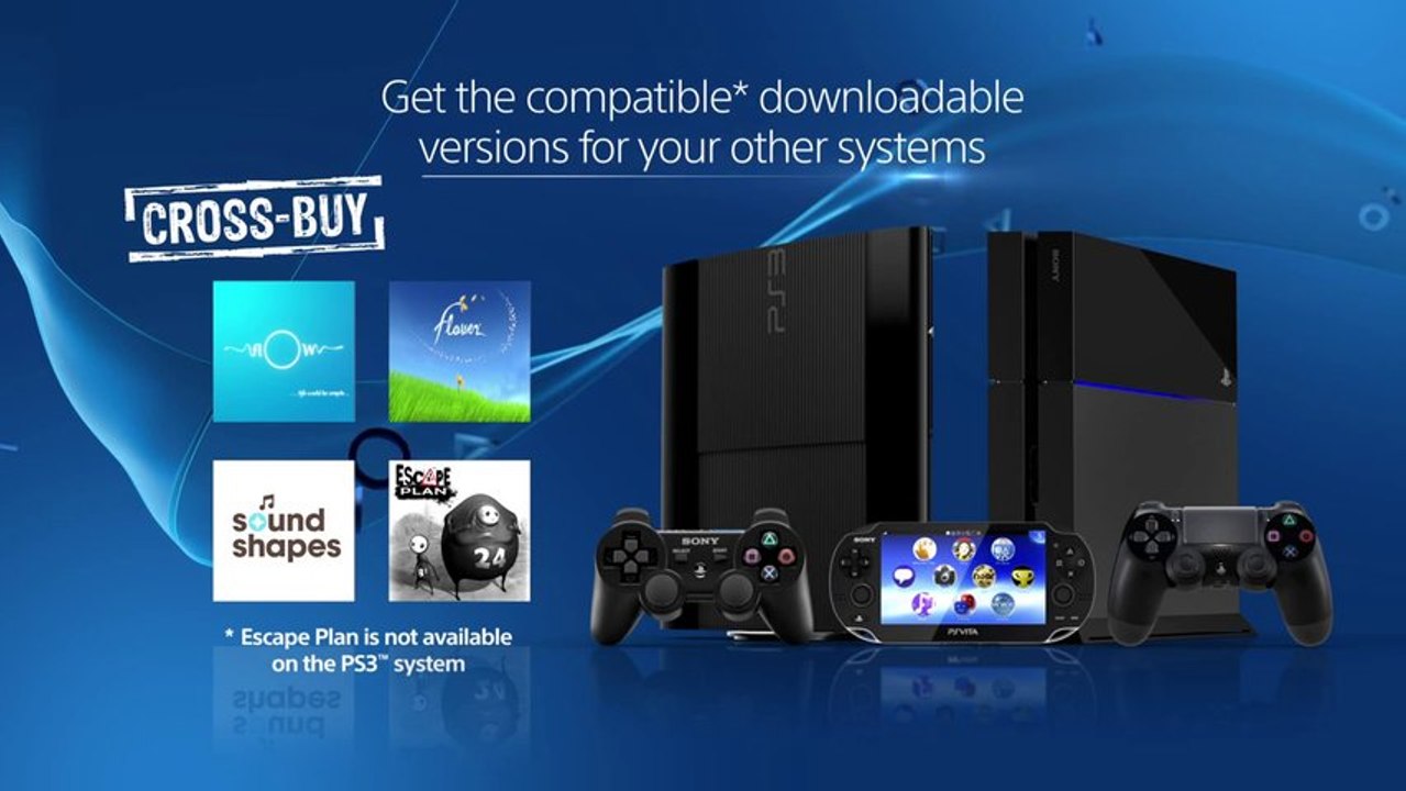 Flower, flOw, Sound Shapes, Escape Plan - PlayStation 4 Trailer