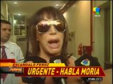 Pronto.com.ar Moria Casán habla en medio del conflicto con Sofía Gala