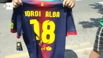 Jordi Alba chega ao Barça com mesmo número da seleção espanhola.