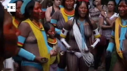 Índios realizam olimpíada verde em favor da natureza na Rio+20.