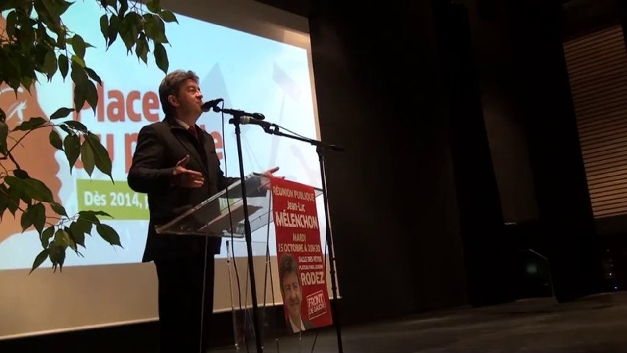 Au coeur du Meeting de Jean-Luc Mélenchon à Rodez premier volet