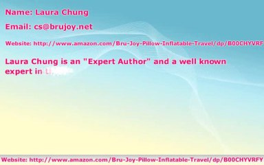 Travel Pillow Buying Tips