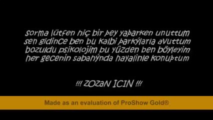 bYTuFAn) SEVGILIYE HITABEN -SESLİANLA