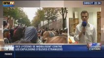 Le Soir BFM: les lycéens se mobilisent contre les expulsions d’élèves étrangers - 16/10 2/4