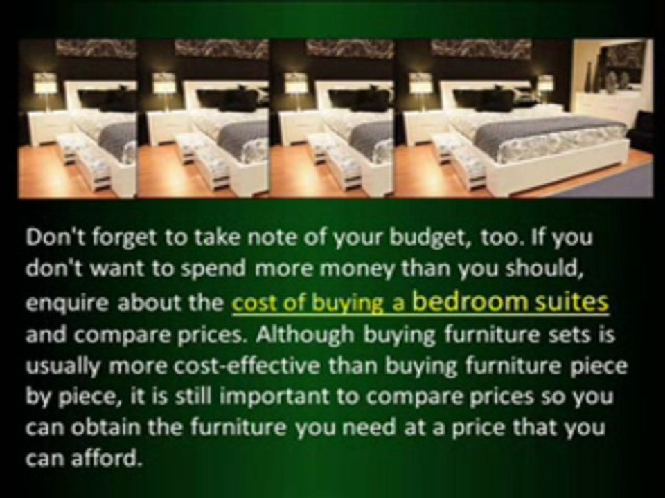 Helpful Guides on Buying a Bedroom Suites