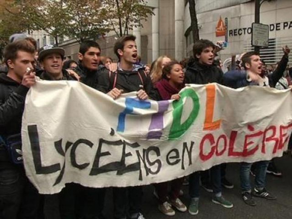 Paris: des lycéens se mobilisent après l'expulsion d'un jeune Arménien - 17/10
