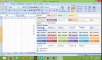 Learn Basic Excel tools from home tab class 2 in urdu and hindi