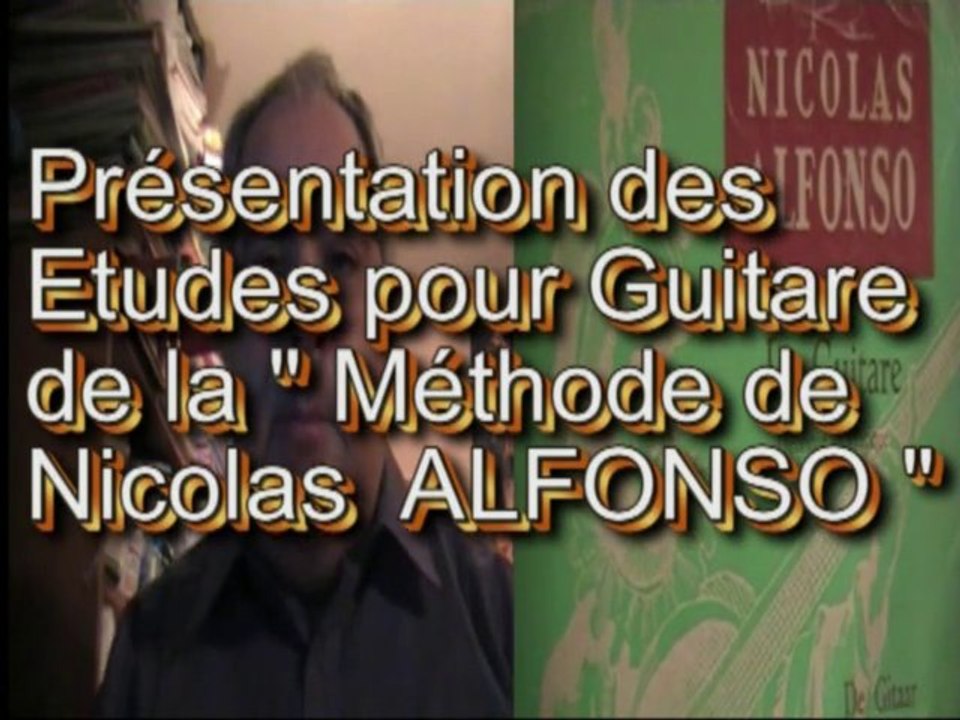 Présentation des études de la méthode Alfonso_par ORPHEE10(17.10.13)