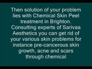 Chemical Skin Peel Brighton