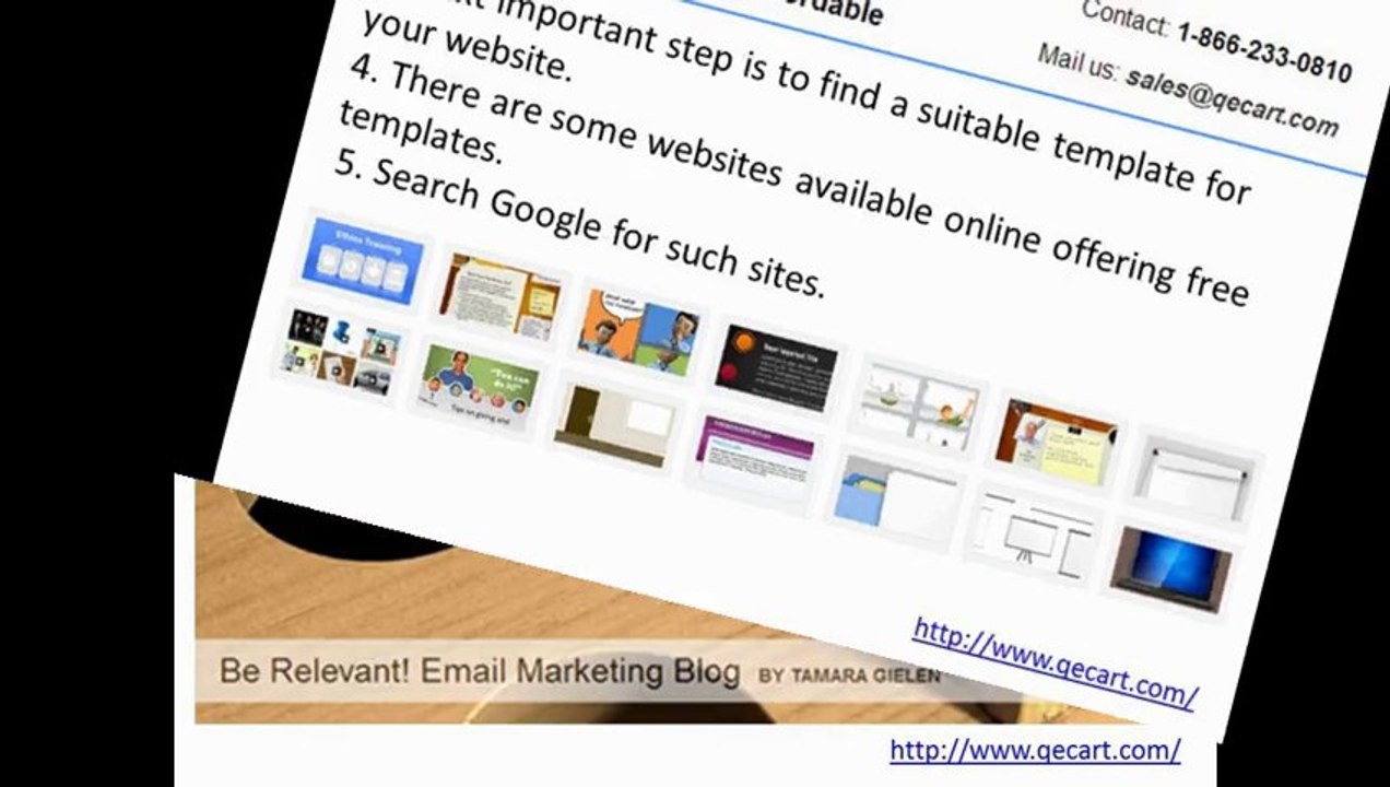 Setting up a website for free