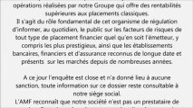 REVEL GROUPE l'AMF reconnait Revel groupe comme société de capital investissement