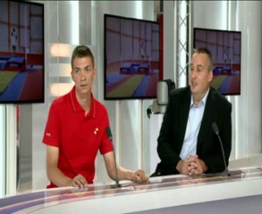 Marc Truffaut et Daniel Royer invités de l'émission "Menu Sport" de L'Équipe 21