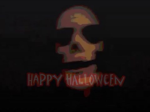 Hallys Halloween Hologram Projector Floating Skull Head with Scary Sound Effects