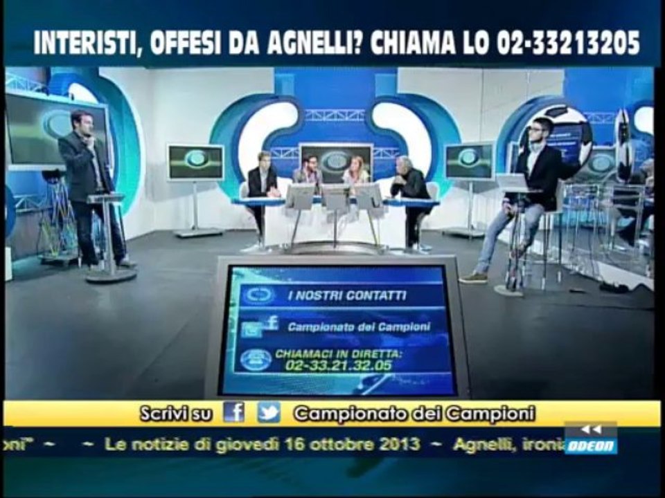 IL CAMPIONATO DEI CAMPIONI - 16 ottobre 2013