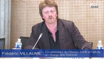 Audition de Frédéric Villaumé, Réseau école et nature - cese