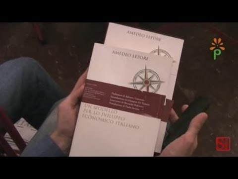 Napoli - Amedeo Lepore presenta libro sulla Cassa del Mezzogiorno (16.10.13)