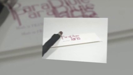 parapluie pliant cuir chocolat