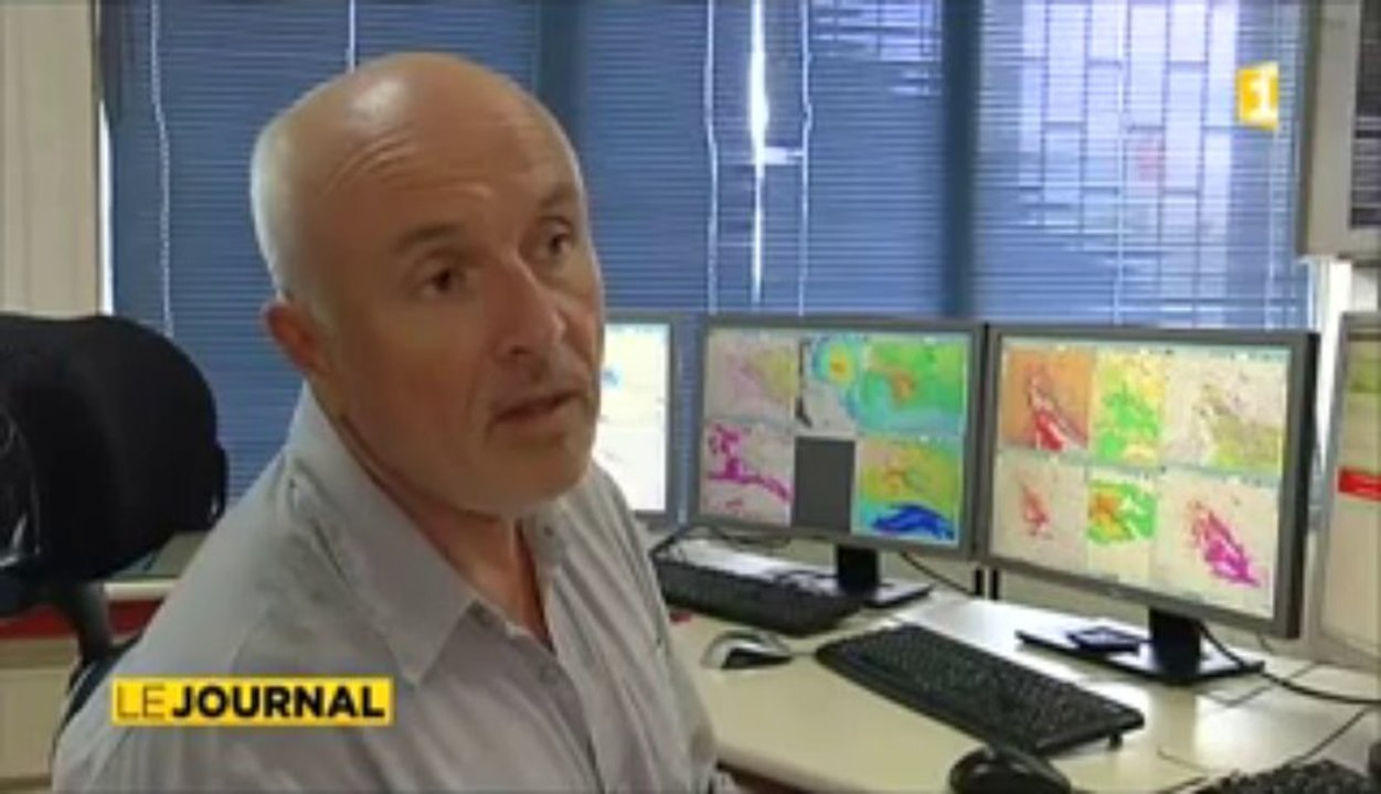 Orage de grêle sur Tahiti