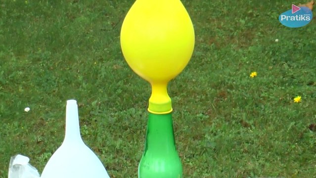Chimie facile - Comment gonfler un ballon rapidement