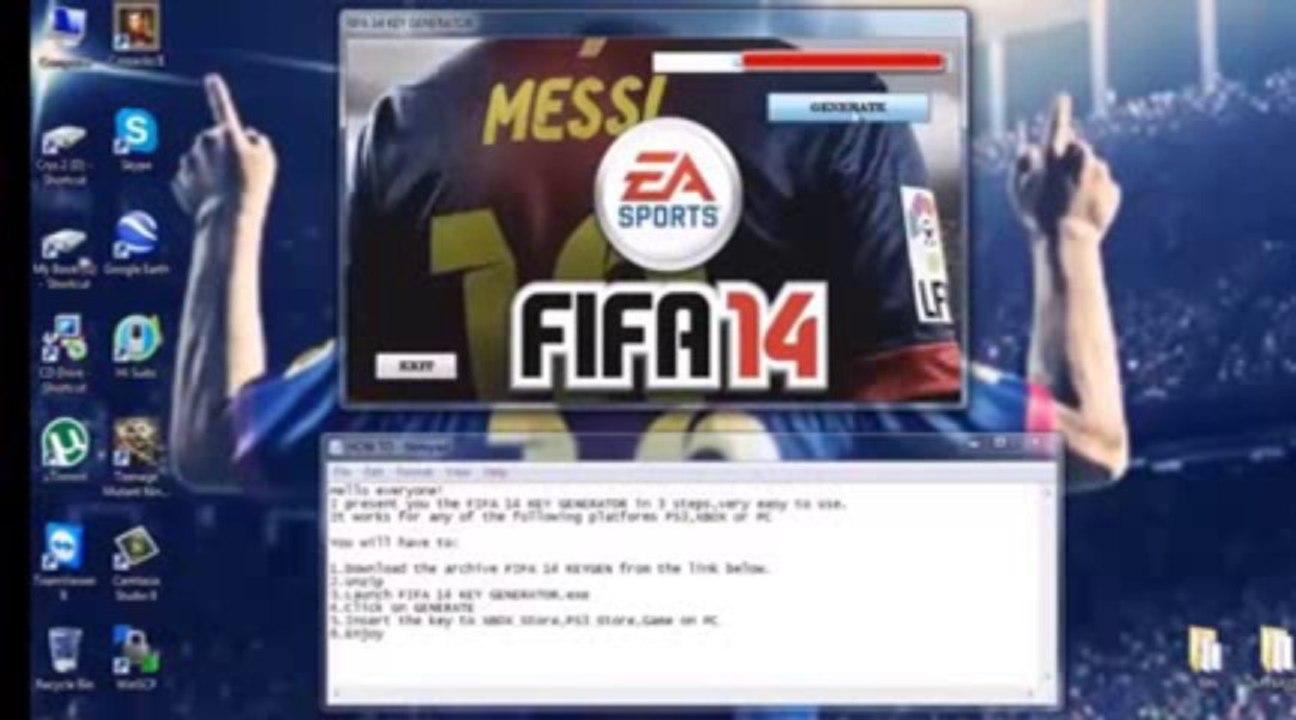 FIFA 14 KEYGEN Generator % Keygen Crack [Link in Description] + Torrent XBOX 360,PS3,PC