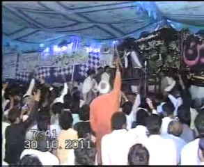 ▶ ALLAMA NASIR ABBAS SAQEEFA K CHORON SAE MOLA ALI KA KHUTBA E AHTAJAJ 2012 AT JHANG - YouTube