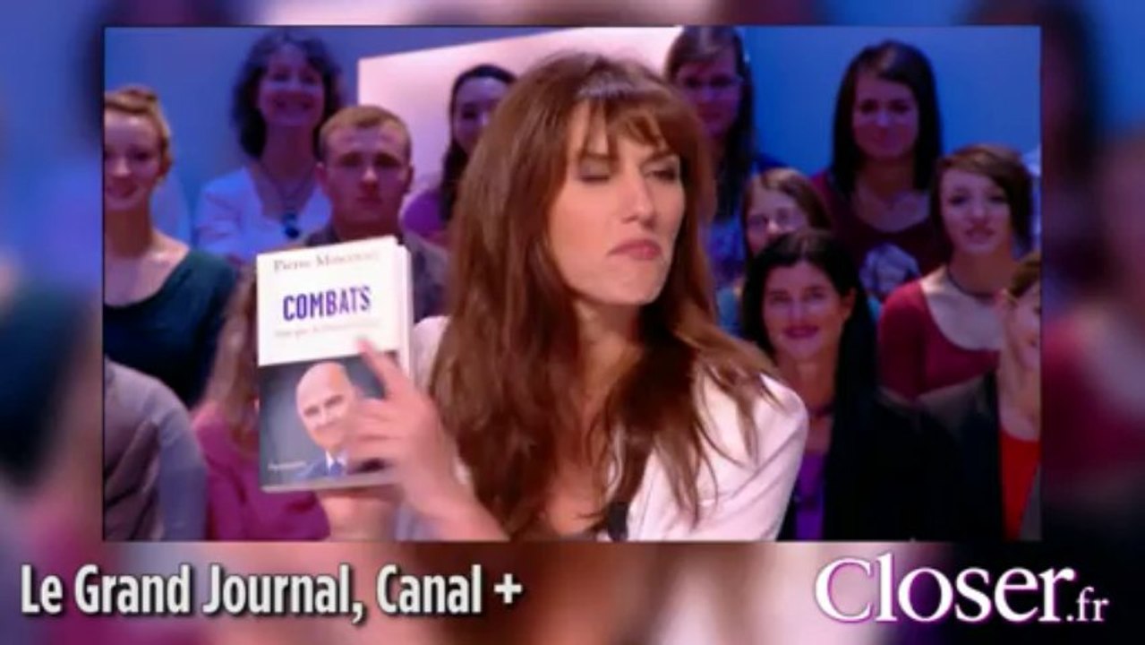 Doria Tillier coache Pierre Moscovici dans le Grand Journal